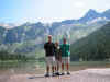 Daniel, Jordan, Joshua Van Cleef at Avalanche Lake