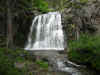 Waterfall by trail to Cobalt Lake