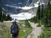 Mary at Iceberg Lake Iceberg Lake, Mary